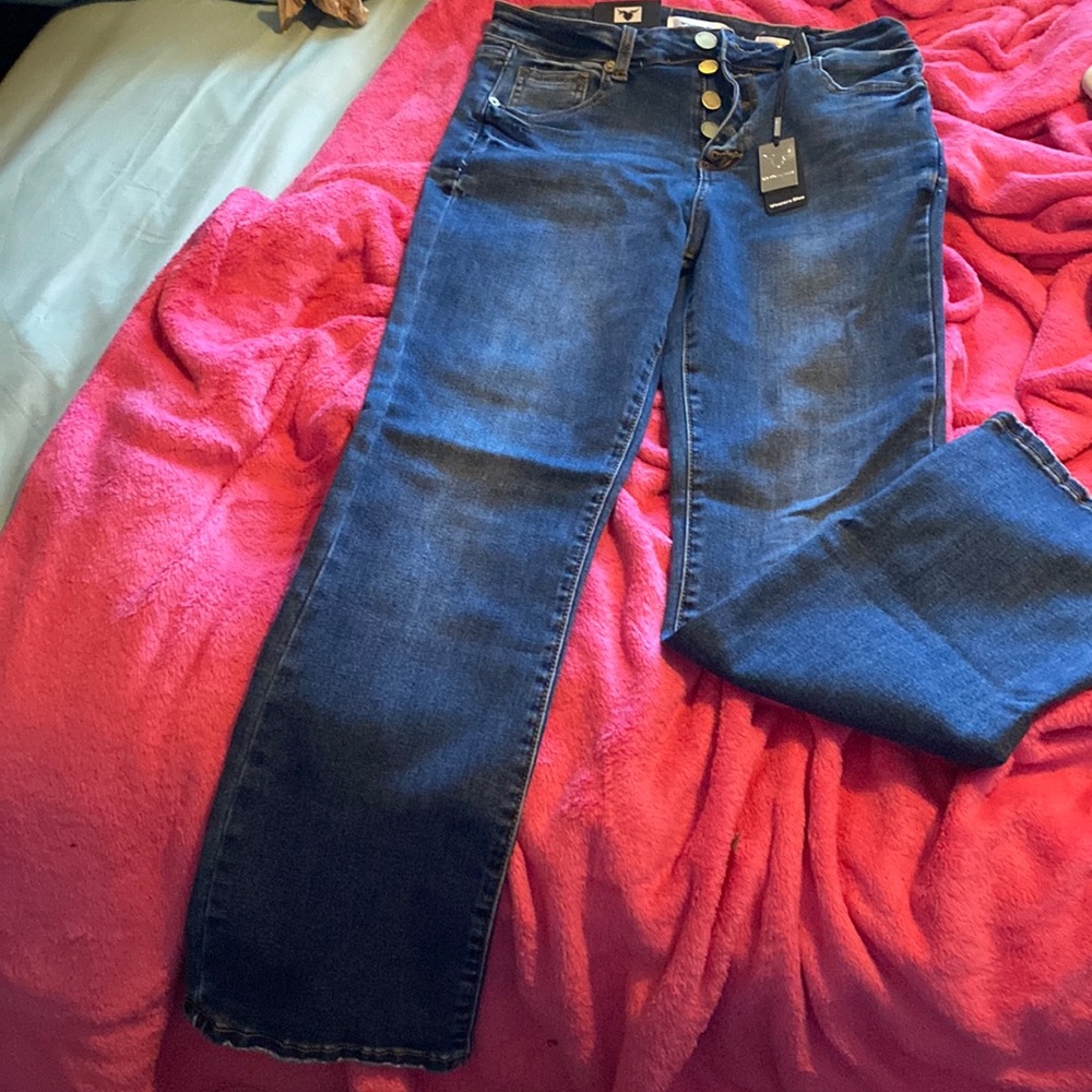 Western Blue NWT high rise bootcut jeans. Size 13